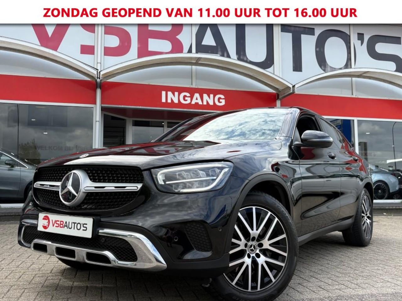 Mercedes-Benz GLC-klasse - GLC 200 AUT. 211PK LED LEER NAVIGATIE CAMERA BTW-AUTO CARPLAY AIRCO - AutoWereld.nl