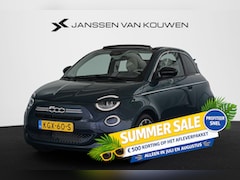 Fiat 500 - 1.0 Hybrid La Prima Cabrio Camera LED Stoelverwarming Leder