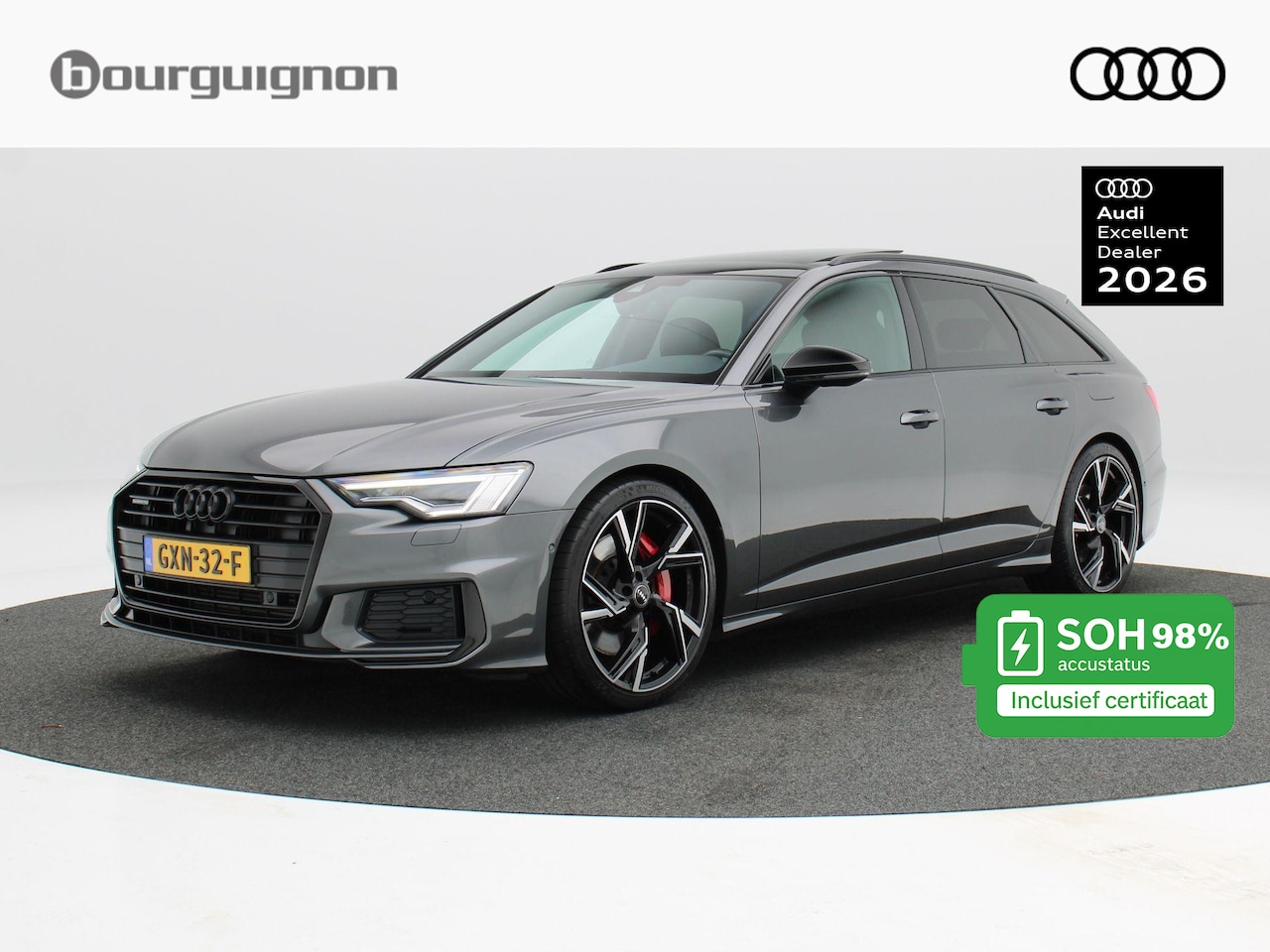 Audi A6 Avant - 55 TFSi e 367 Pk quattro S-Line Competition | Panorama dak | Stoelverwarming | Trekhaak | - AutoWereld.nl