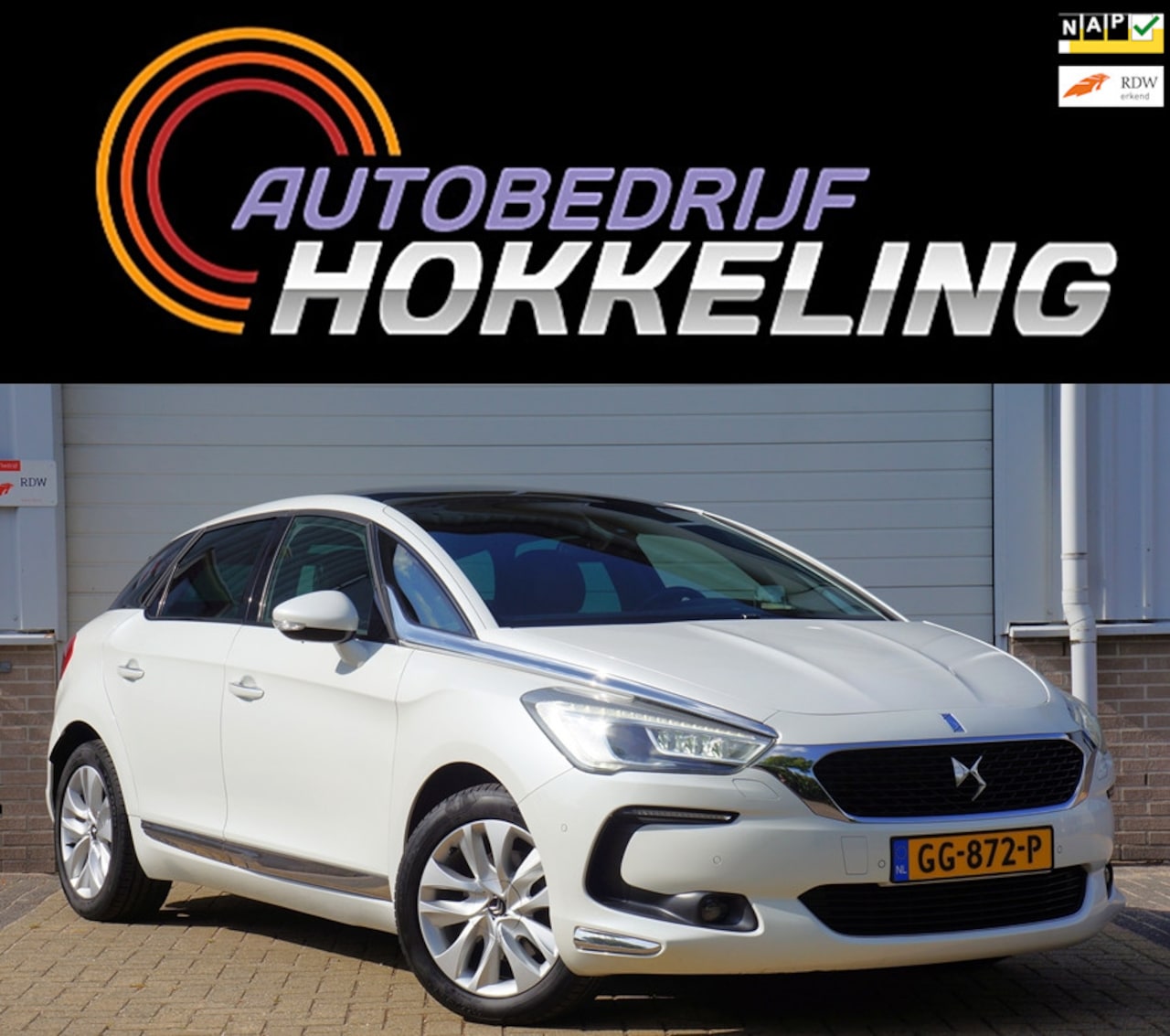 Citroën DS5 - 1.6 THP So Chic; Automaat+Panorama+Leder=VOL !! - AutoWereld.nl