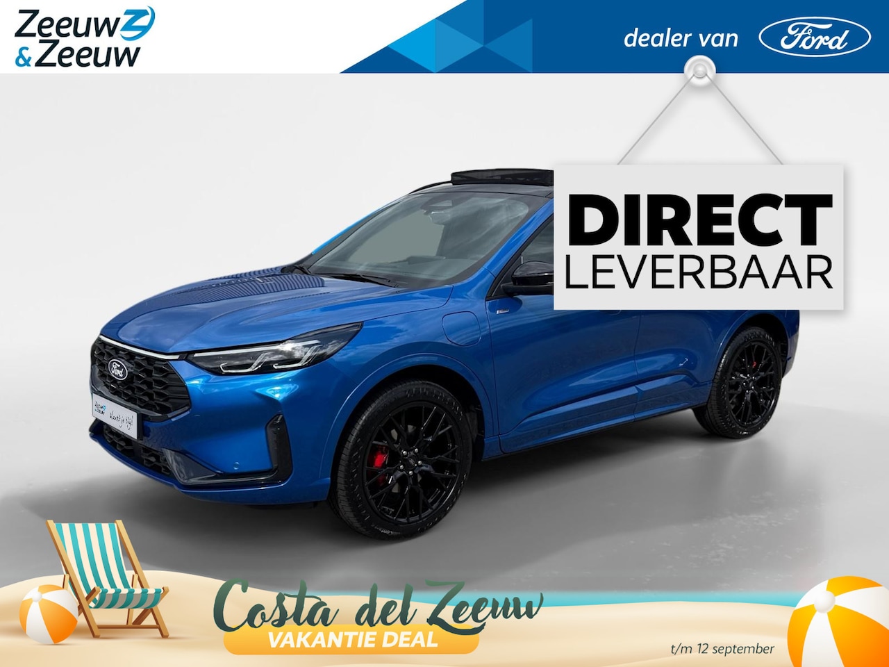 Ford Kuga - 2.5 PHEV ST-Line X | Uit Voorraad Leverbaar | Automaat | €4.000,- Ready Set Ford Bonus | T - AutoWereld.nl
