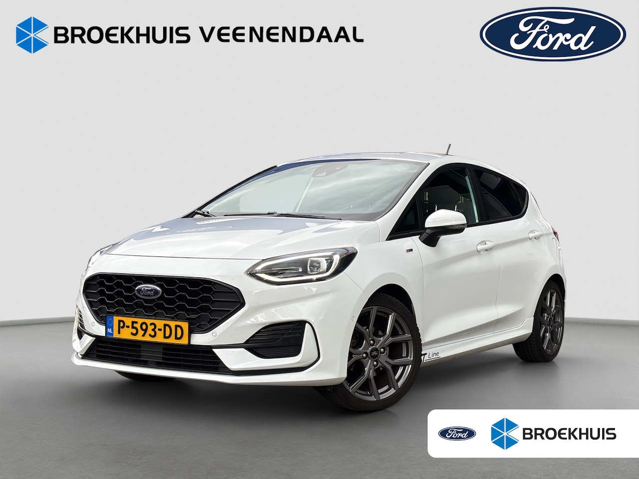 Ford Fiesta - 1.0 Hybrid ST-Line X 125pk | Camera | Stoelverwarming | B&O Audio | Full LED | Cruise Cont - AutoWereld.nl