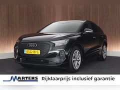 Audi Q4 Sportback e-tron - 40 Advanced edition 82 kWh Leder Sportstoelen Stoelverwarming ACC 360Camera Navigatie