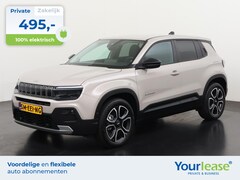 Jeep Avenger - Summit 54 kWh 3 fase | All-in 495, - Private Lease | Direct uit voorraad