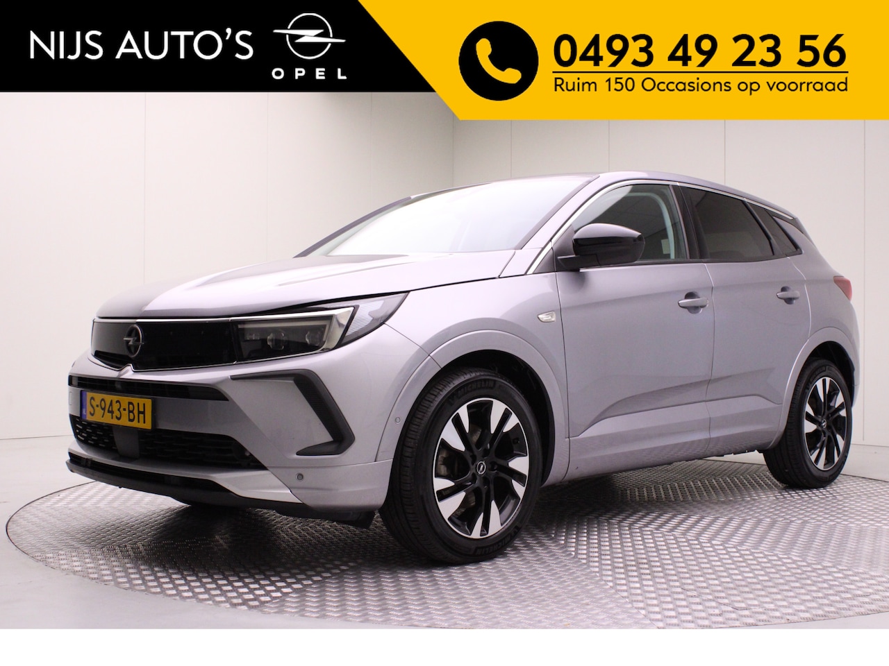Opel Grandland - 1.2 Turbo Business Elegance | afn. trekhaak | pdc v/a+camera | climate | carplay | dode ho - AutoWereld.nl