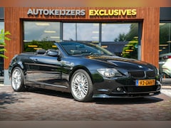 BMW 6-serie Cabrio - 650i Automaat Navigatie PDC Cruise HUD Memory Leer Clima