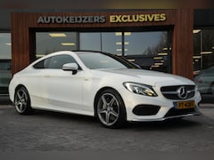 Mercedes-Benz C-klasse Coupé - 300 Prestige AMG Leer/Alcantara Stoelverw. Cruise Clima Navi 18''LM