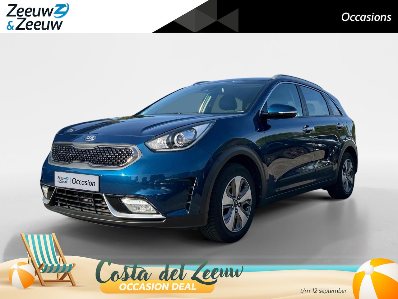Kia Niro - 1.6 GDi Hybrid DynamicLine | Navigatie | Climate control | Cruise control | Trekhaak - AutoWereld.nl