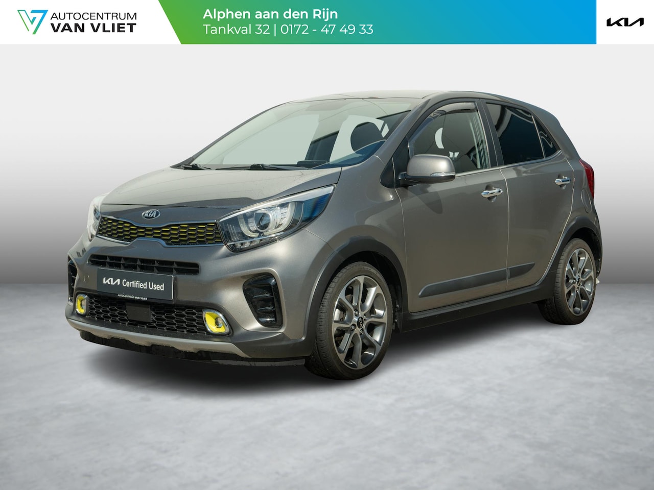 Kia Picanto - 1.0 T-GDI X-Line | 100PK | Stoel en stuurverwarming | Navigatie | Climate control | - AutoWereld.nl
