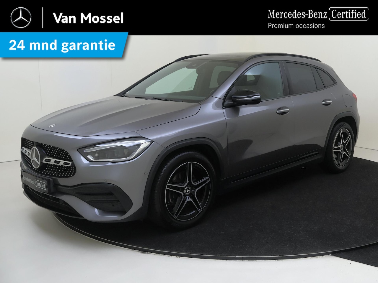Mercedes-Benz GLA-Klasse - 180 Business Solution AMG / Panoramadak/ Sfeerverlichting/ Night/ Multibeam - AutoWereld.nl