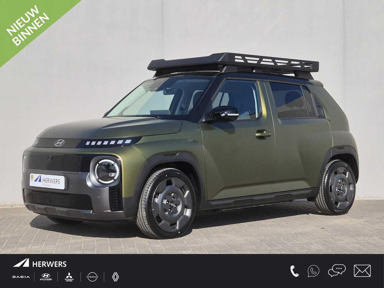 Hyundai Inster Cross - Plus 49 kWh / Fabrieksgarantie tot 07-2030 / Fietsdragermontage beugel(geschikt voor 2 ele - AutoWereld.nl