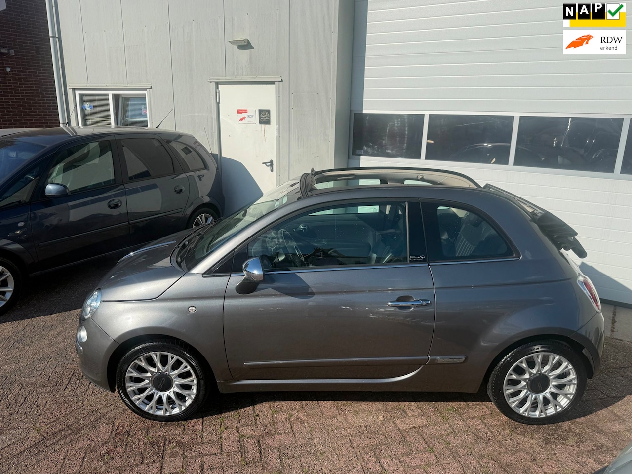 Fiat 500 C - 0.9 TwinAir Lounge Cabrio automaat!!! - AutoWereld.nl