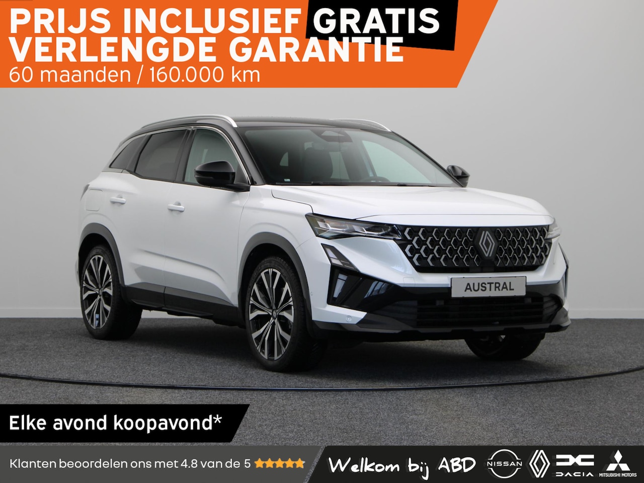 Renault Austral - E-Tech full hybrid 200pk techno | Vijf jaar garantie | All season banden | 20" lichtmetale - AutoWereld.nl