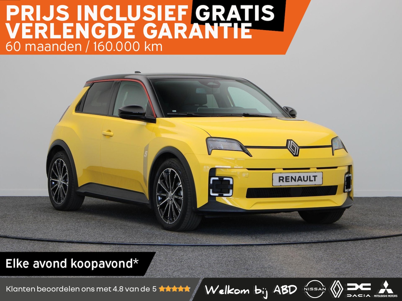 Renault 5 - comfort range techno 52 kWh | Vijf jaar garantie | Stoel- en stuurwielverwarming | Harman - AutoWereld.nl