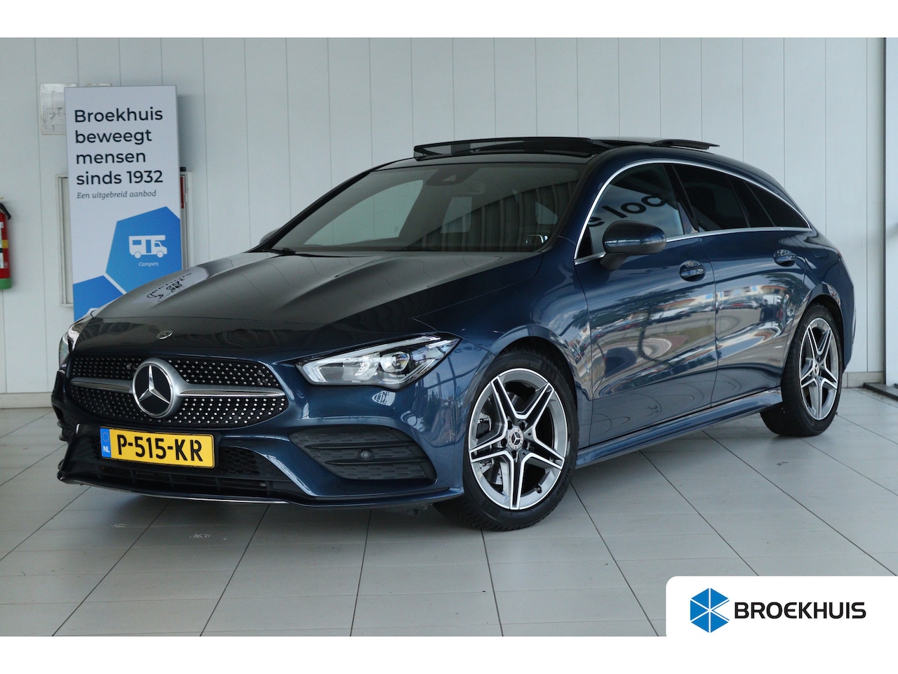 Mercedes-Benz CLA-klasse Shooting Brake - 200 Business Solution AMG | Cruise Control | Stoelverwarming | Schuifdak | Camera | Navi | - AutoWereld.nl