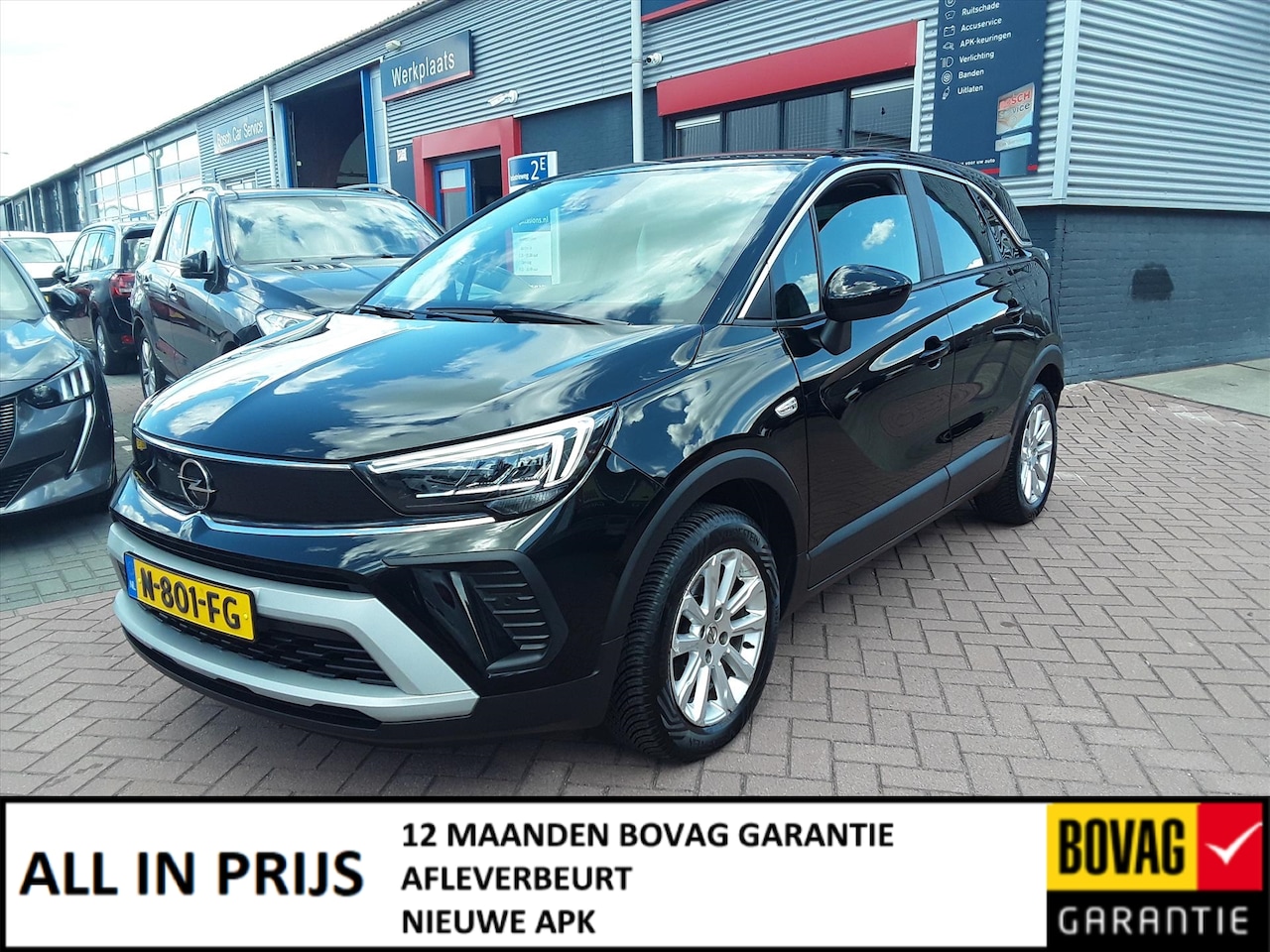 Opel Crossland - 1.2 110pk Start/Stop Business Elegance - AutoWereld.nl