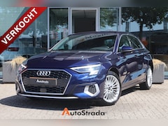 Audi A3 Sportback - 35 S-Line TFSI 150pk | Leder | Virtual | Stoelverwarming | Navi | Sensoren | Cruise