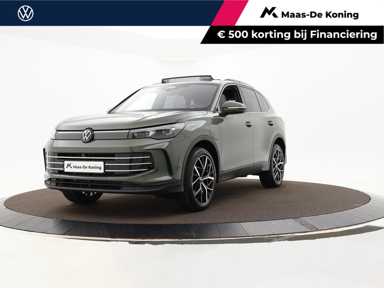 Volkswagen Tiguan - 1.5 eHybrid 204pk Elegance · Wegklapbare Trekhaak · 360 Camera · Panoramadak · Massage · 2 - AutoWereld.nl