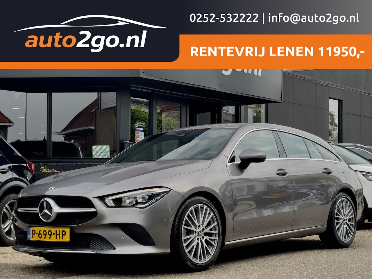 Mercedes-Benz CLA-klasse Shooting Brake - 180 AUT7 SOLUTION LUXURY. VOL-LEDER 18 INCH-LMV NAVI CAMERA DIGI-DASH LED PDC - AutoWereld.nl