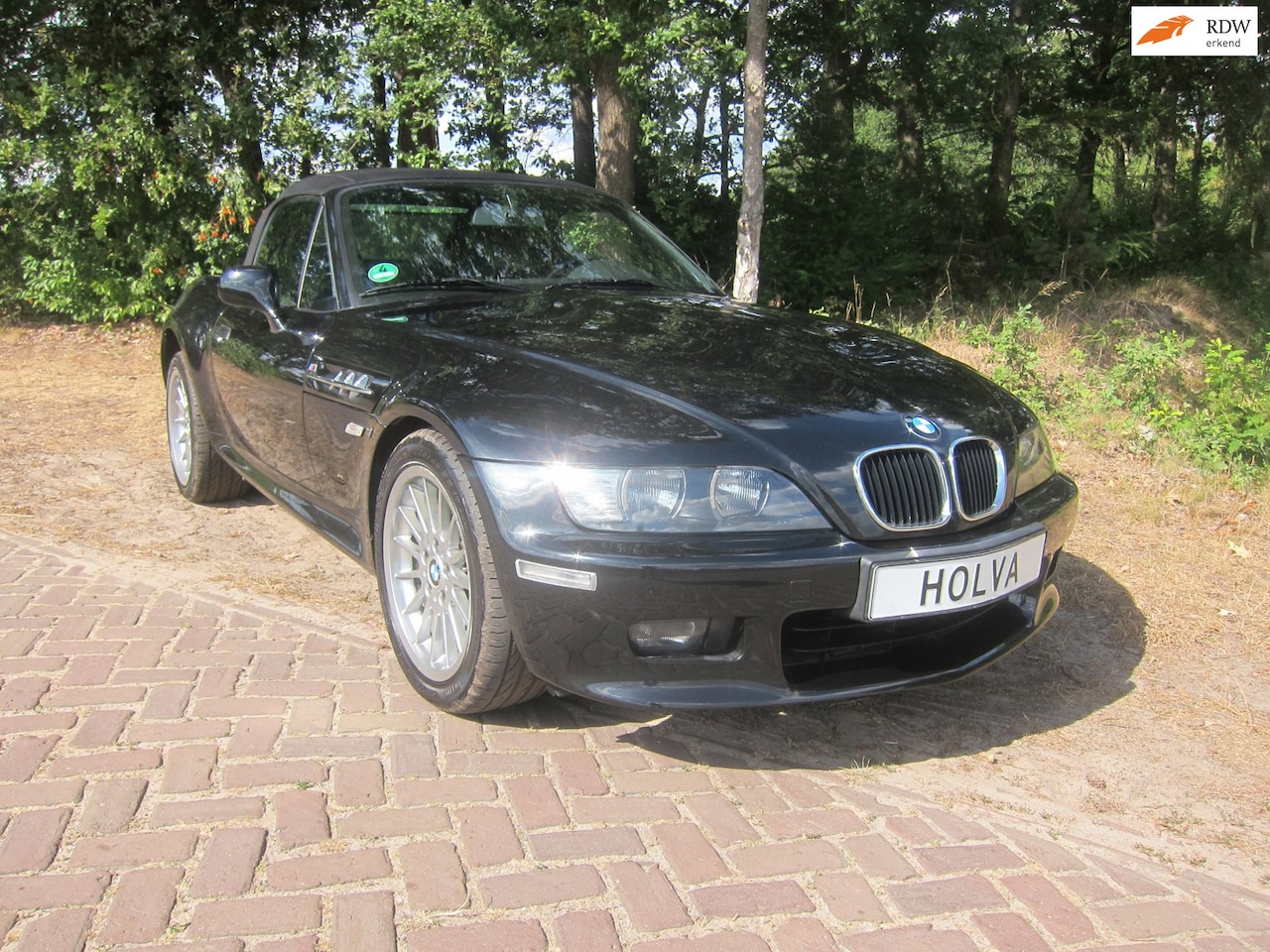 BMW Z3 Roadster - 2.2i Sport Line 92500 KM 6 CILINDER ZWART 2de EIGENAAR!! - AutoWereld.nl