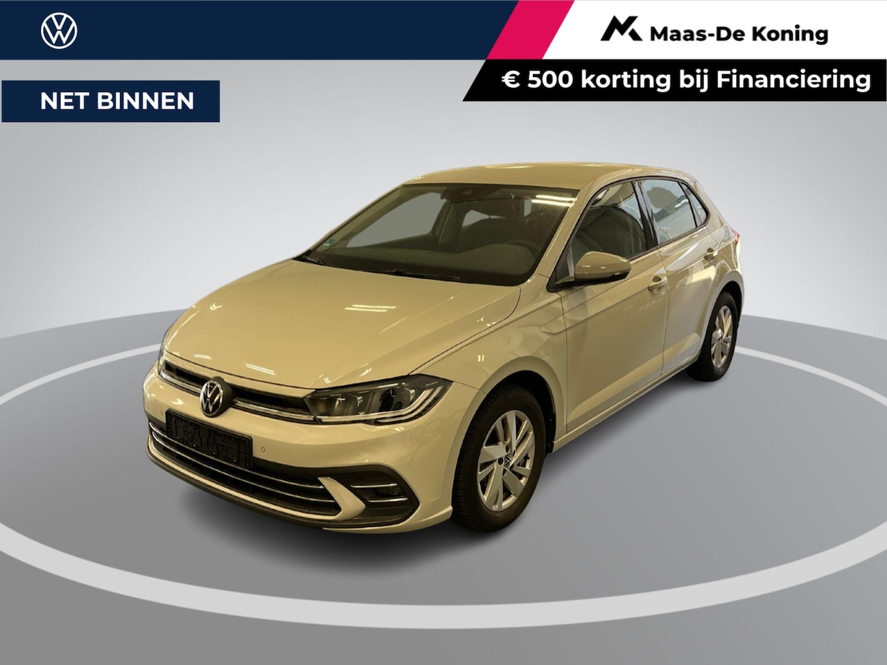Volkswagen Polo - 1.0 TSI 95pk DSG Style · Apple/Android Car Play · P-Sensoren · IQ.Light · Climatronic · 15 - AutoWereld.nl
