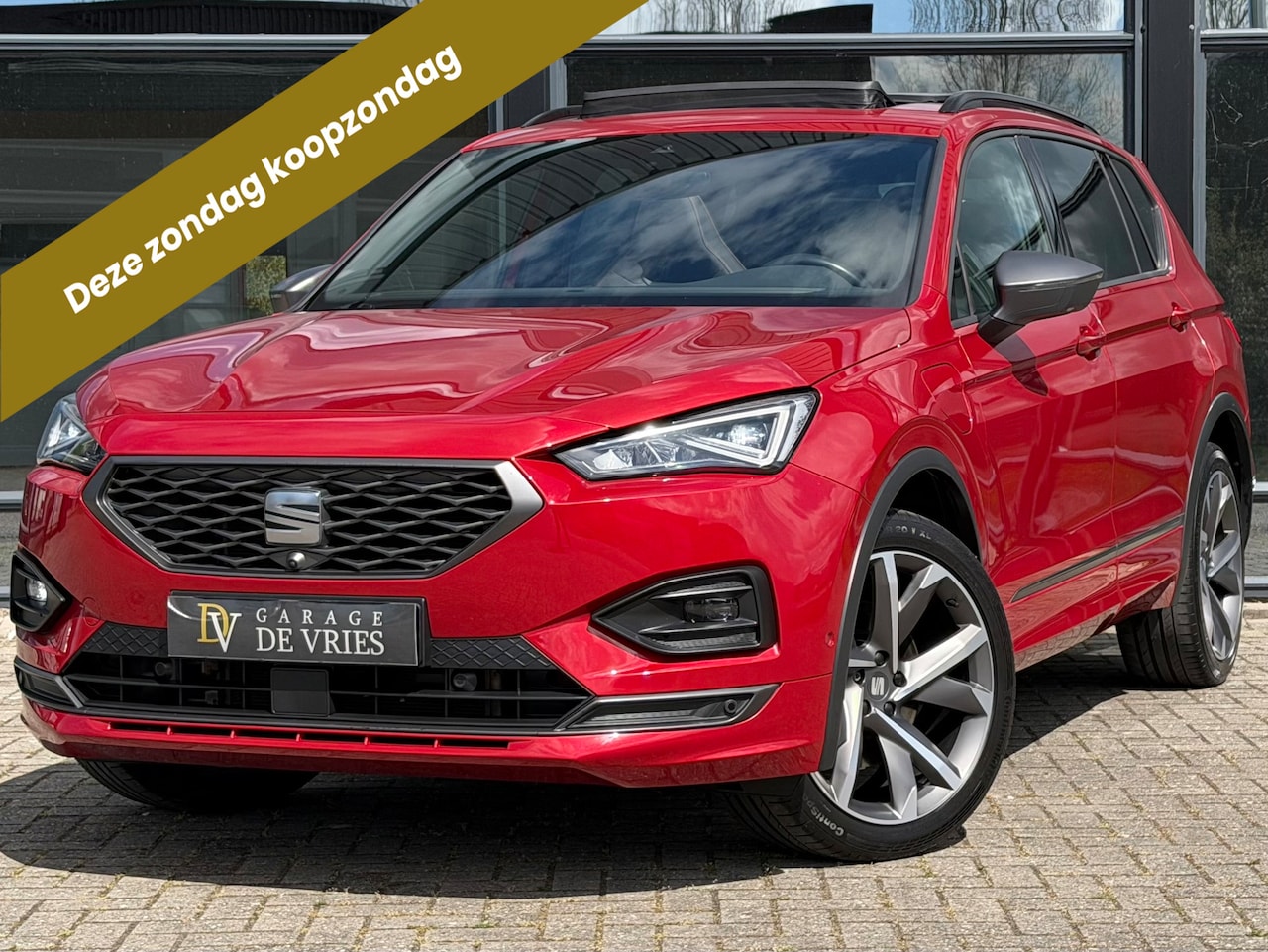 SEAT Tarraco - 1.4 TSI e-Hybrid PHEV FR Panoramadak ACC Full Option 1800KG Trekgewicht Garantie - AutoWereld.nl