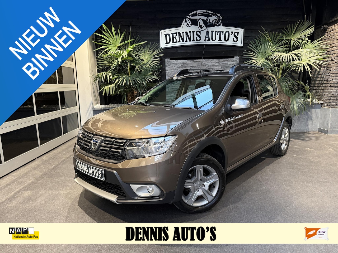 Dacia Sandero Stepway - 0.9 TCe SL Automaat! Incl garantie beurt - AutoWereld.nl