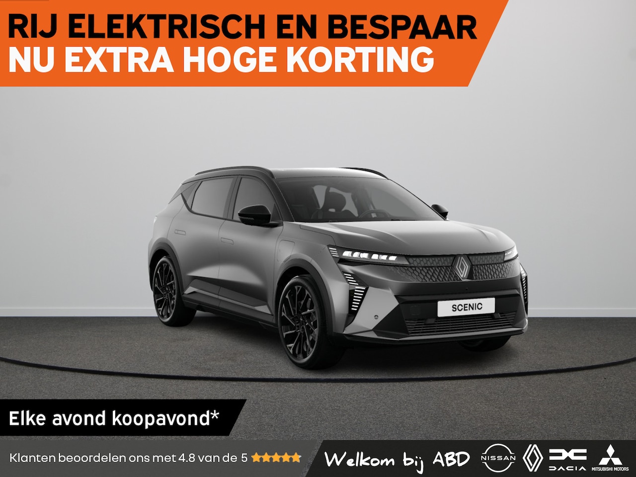 Renault Scenic E-Tech - esprit Alpine Long range | 20” lichtmetalen wielen ‘Speedway’ | Achteruitrijcamera | Adapt - AutoWereld.nl