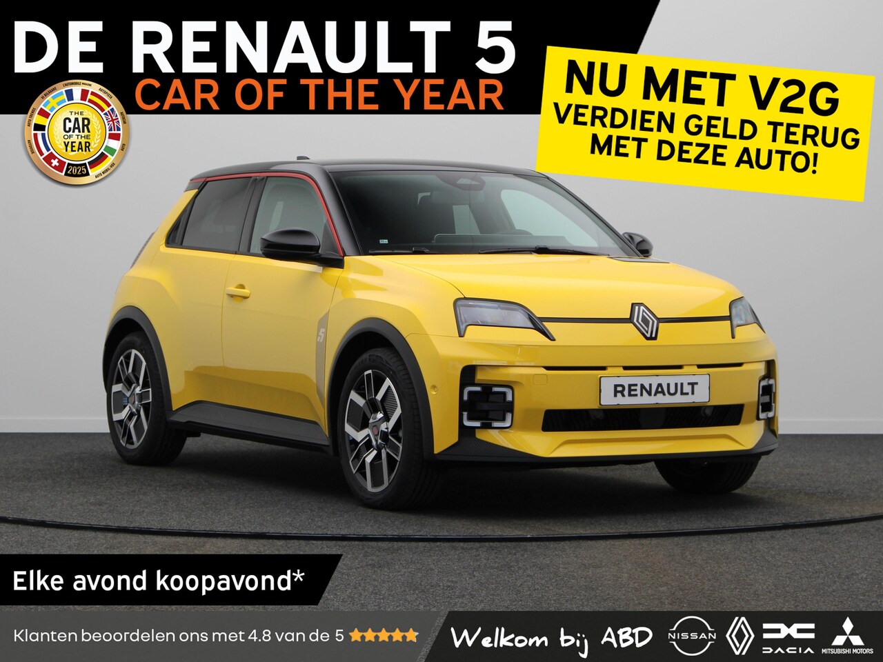Renault 5 - Techno Comfort range | Achteruitrijcamera | ISOFIX-bevestigingssysteem voor kinderzitjes o - AutoWereld.nl