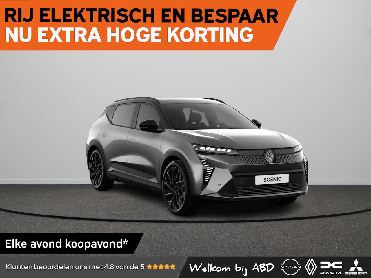 Renault Scenic E-Tech - esprit Alpine Long range | 20” lichtmetalen wielen ‘Speedway’ | Achteruitrijcamera | Adapt - AutoWereld.nl
