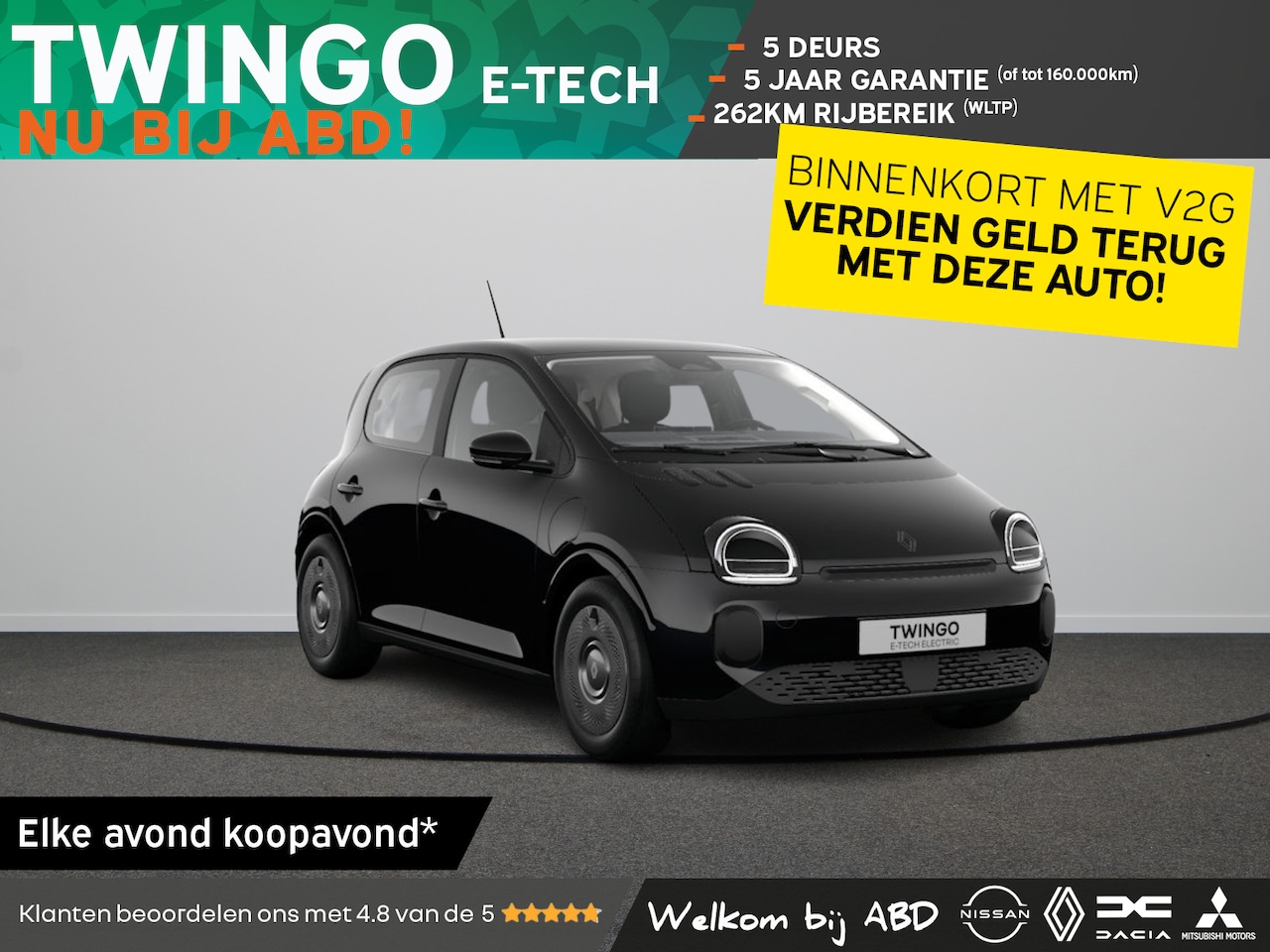 Renault Twingo - Evolution Urban range | LED-achterlichten | LED-dagrijverlichting met specifiek vormgegeve - AutoWereld.nl