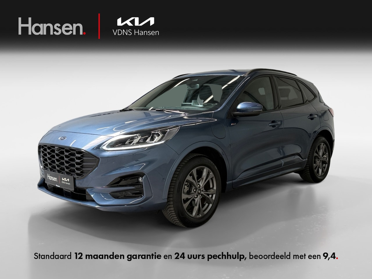 Ford Kuga - 2.5 PHEV ST-Line X I Elek. Trekhaak I Leder I Adaptive Cruise I Winterpakket - AutoWereld.nl
