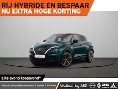 Nissan Juke - Pulse Hybrid 143 | "Interior Pack Plus” - donkerblauw kunstleer + gemêleerde inzetstukken