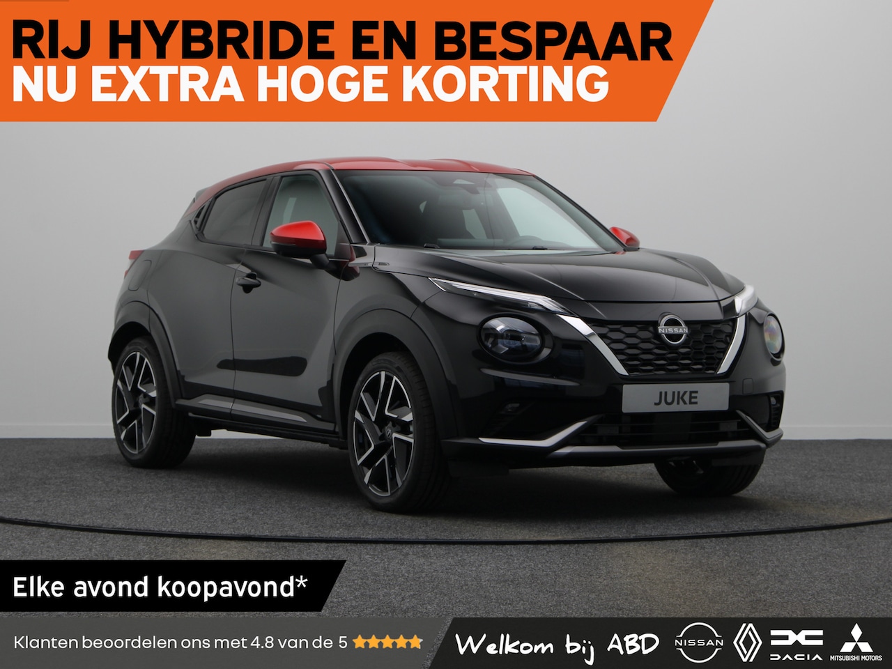 Nissan Juke - N-Design + Technology Pack + Light Cold Pack Hybrid 143 | 17" Lichtmetalen velgen | 19" li - AutoWereld.nl