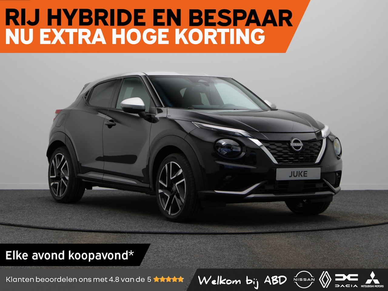 Nissan Juke - N-Design + Light Cold Pack Hybrid 143 | 17" Lichtmetalen velgen | 19" lichtmetalen velgen - AutoWereld.nl