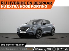 Nissan Juke - Pulse Hybrid 143 | "Interior Pack Plus” - donkerblauw kunstleer + gemêleerde inzetstukken