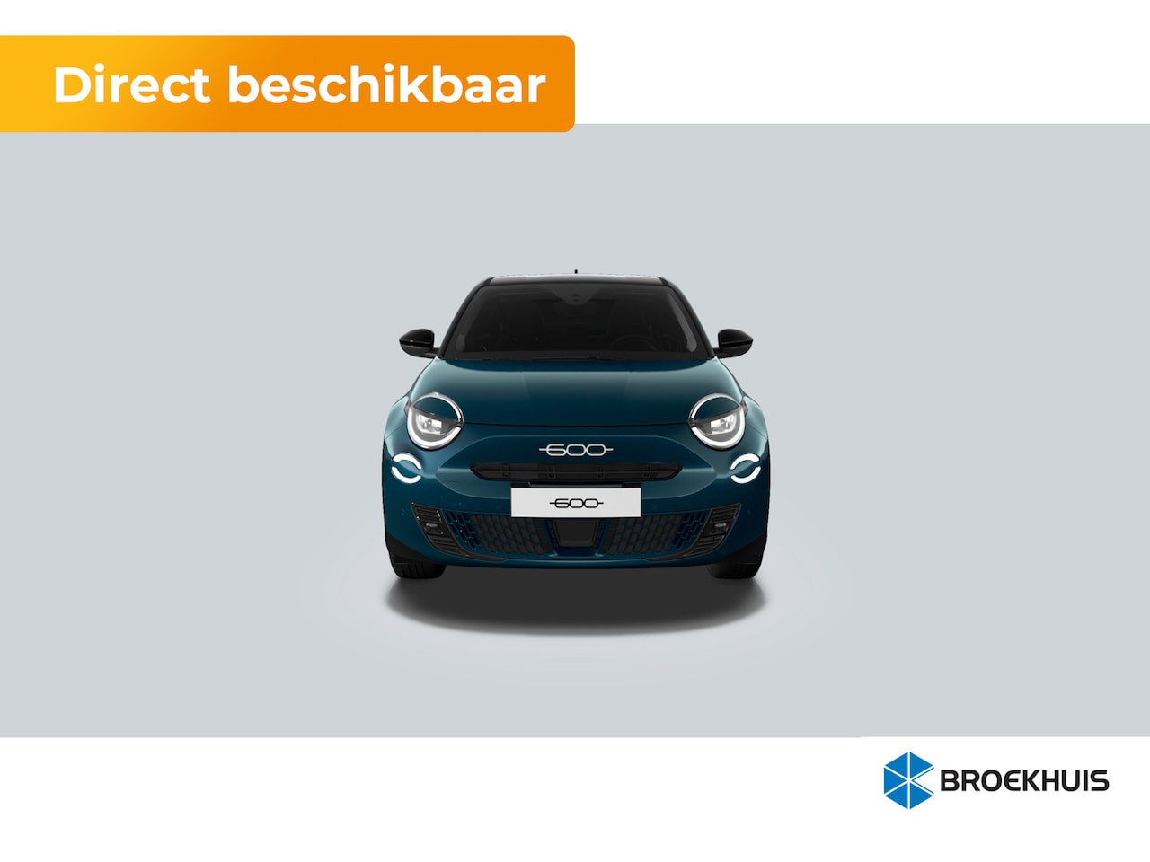 Fiat 600e - La Prima | 10,25" touchscreen radio met Bluetooth, DAB & USB | Automatische airconditionin - AutoWereld.nl
