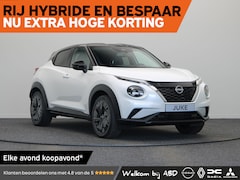 Nissan Juke - Pulse Hybrid 143 | "Interior Pack Plus” - donkerblauw kunstleer + gemêleerde inzetstukken