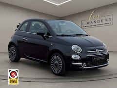 Fiat 500 C - 1.2 Lounge 2018 ZWART | Cabriolet | Airco