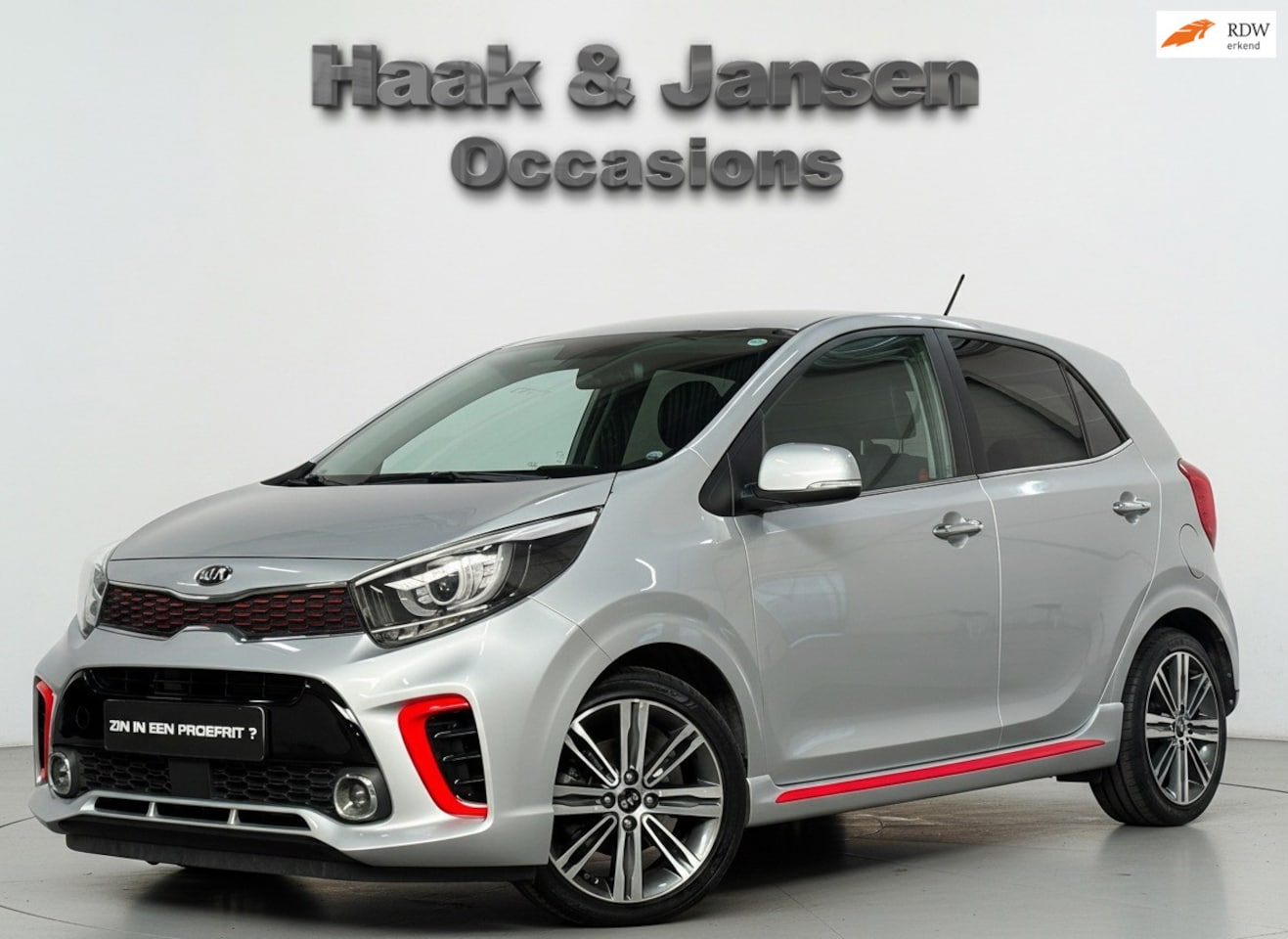 Kia Picanto - 1.0 T-GDI GT-Line Carplay Leder Stoelverwarming - AutoWereld.nl