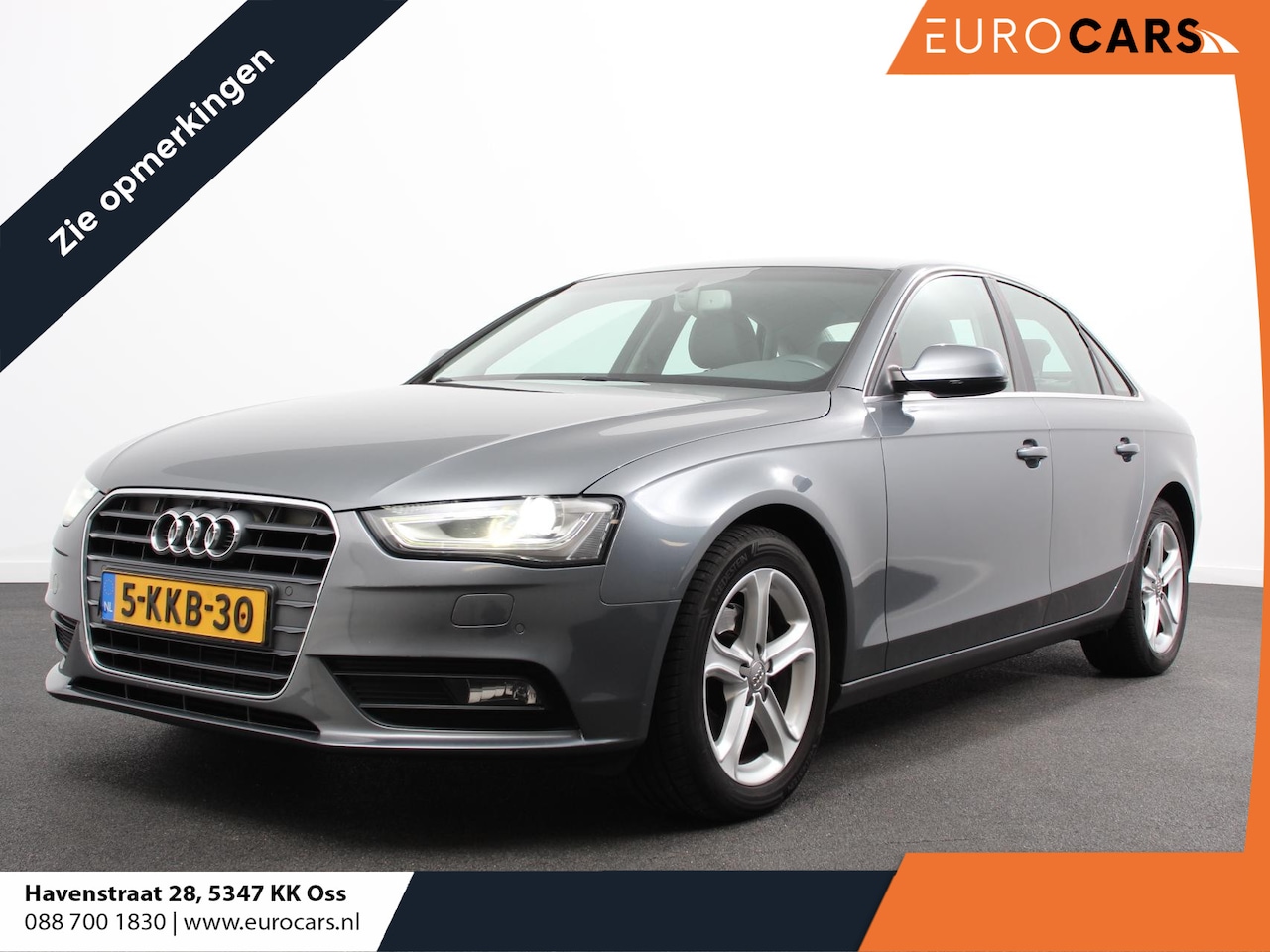 Audi A4 Limousine - 1.8 TFSI Automaat Business Edition Navigatie Lederen Bekleding Climate Control Licht Metal - AutoWereld.nl