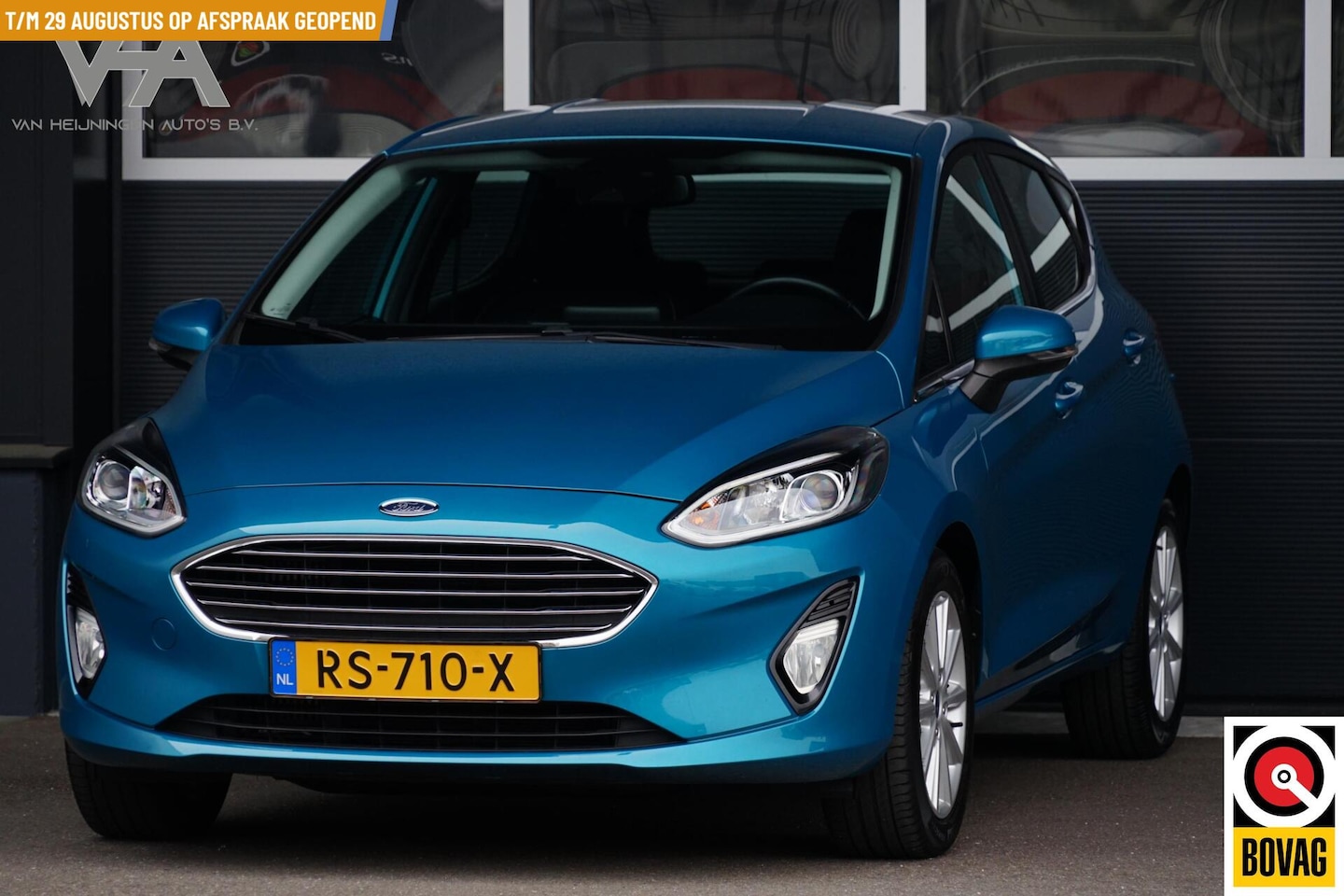 Ford Fiesta - 1.0 EcoBoost Titanium 1.0 EcoBoost Titanium, NL, CarPlay, clima, cruise, LED - AutoWereld.nl