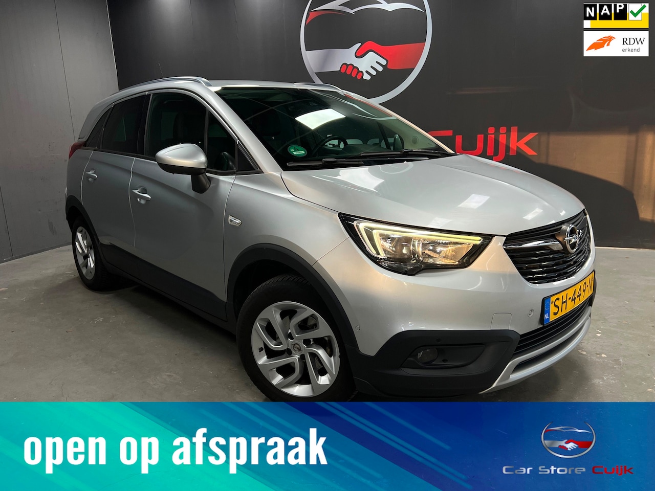 Opel Crossland X - 1.2 Turbo Innovation | Trekhaak | Camera | CarPlay | Half Leder - AutoWereld.nl
