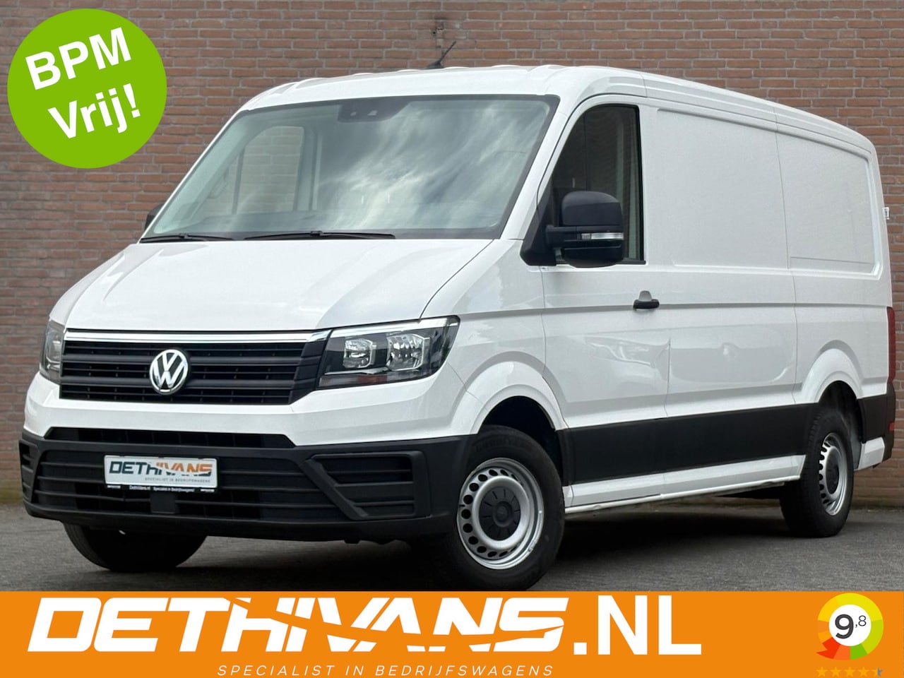 Volkswagen Crafter - 2.0TDI 140PK L3H2 / Carplay / Cruisecontrol / Euro6 - AutoWereld.nl