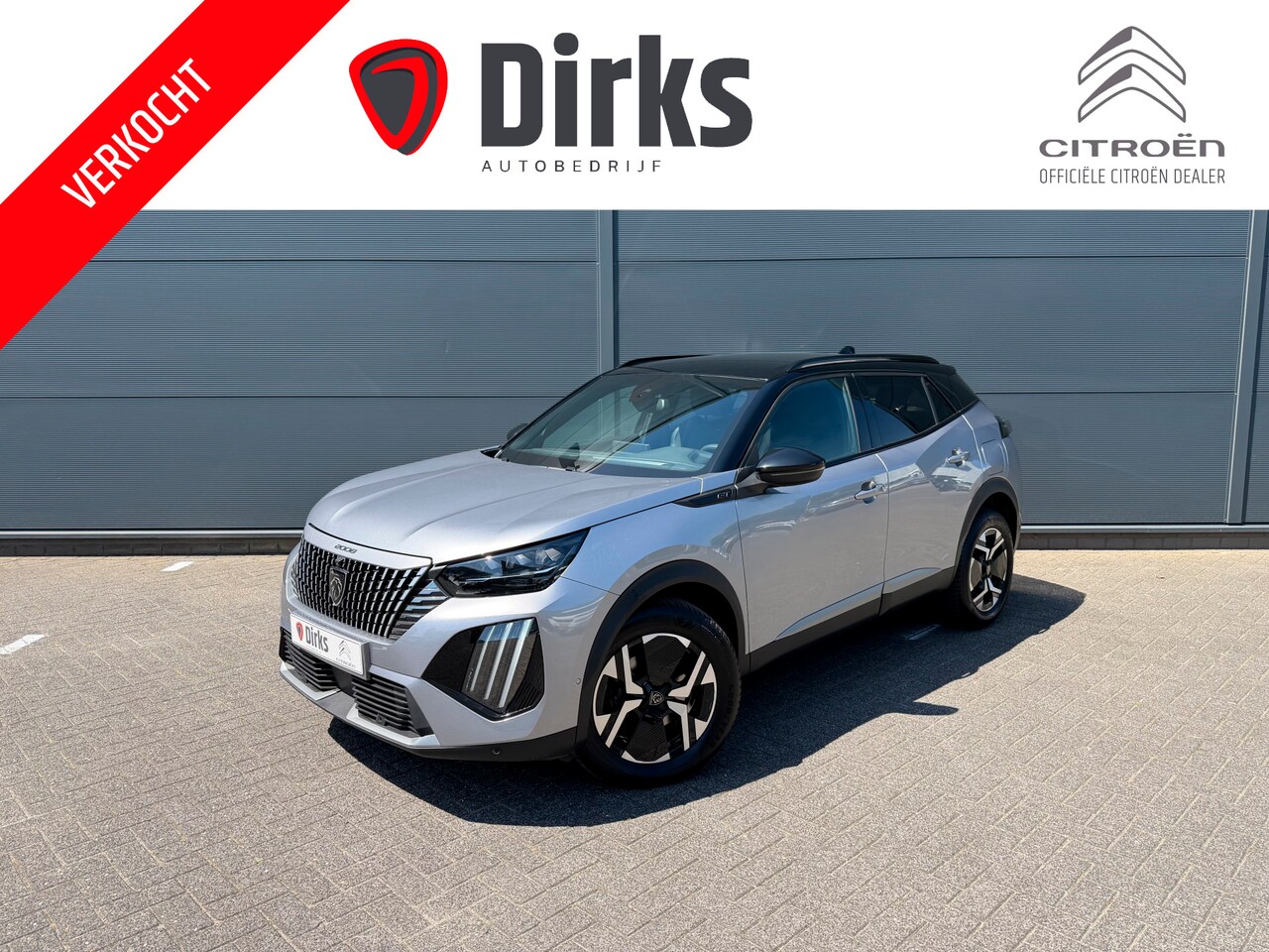 Peugeot 2008 - 145pk Hybrid GT (360gr Camera - Keyless Entry - LED - Parkeersensoren V+A - Adaptieve Crui - AutoWereld.nl