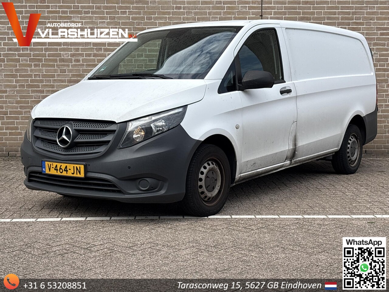 Mercedes-Benz Vito - 111 CDI Lang | € 5.950,- NETTO! | Bijrijdersbank | Airco | Cruise - AutoWereld.nl