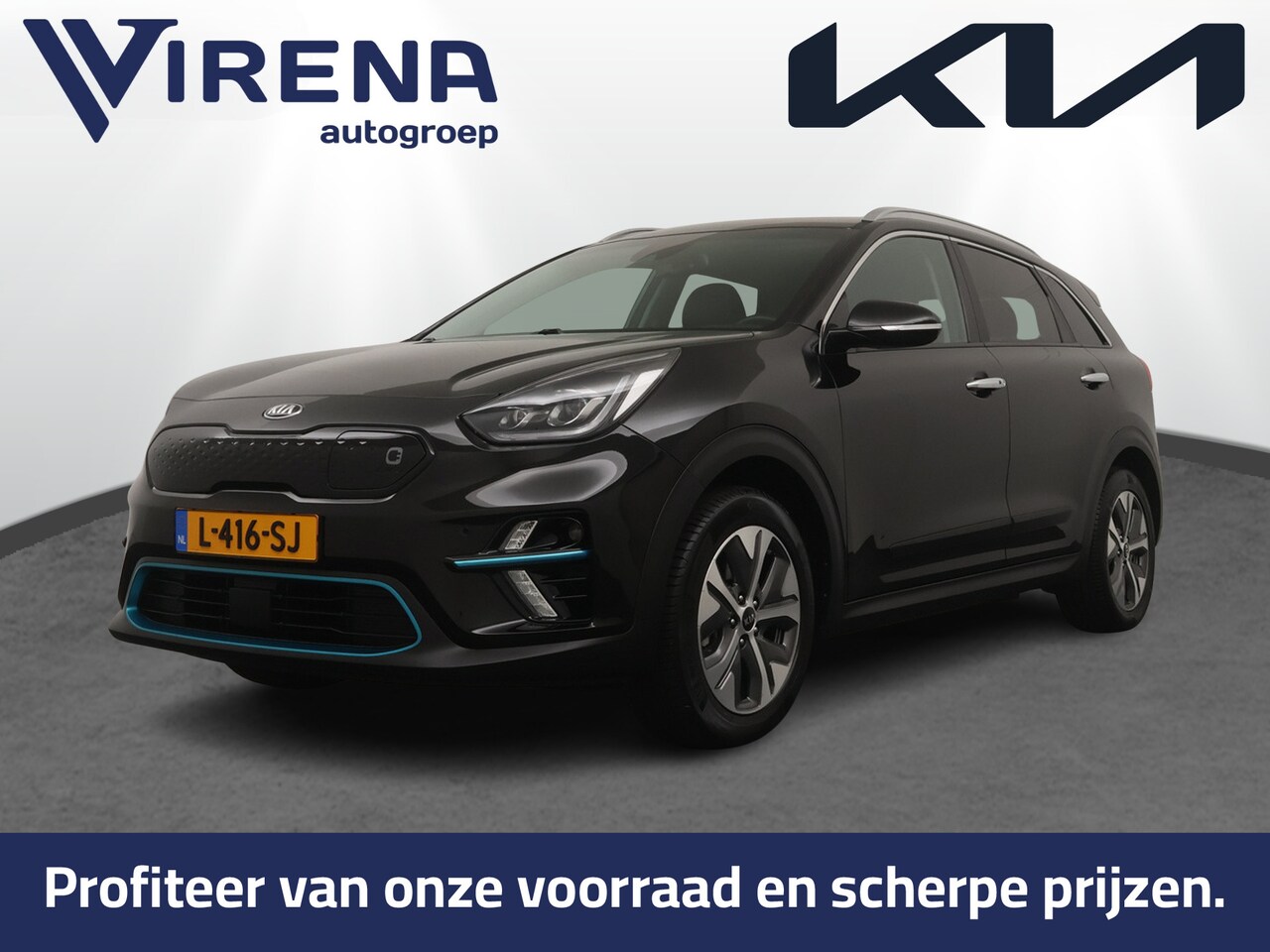 Kia e-Niro - DynamicPlusLine 64 kWh - SOH 96,0% - Schuif-/kanteldak - Stoel-/stuurverwarming - Navigati - AutoWereld.nl