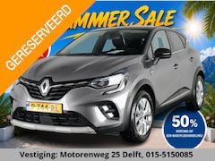 Renault Captur - 1.3 TCe 140 PK INTENS 1e EIG GARANTIE 5-2032 NAVIGATIE . PARKEERSENSOREN VOOR & ACHTER