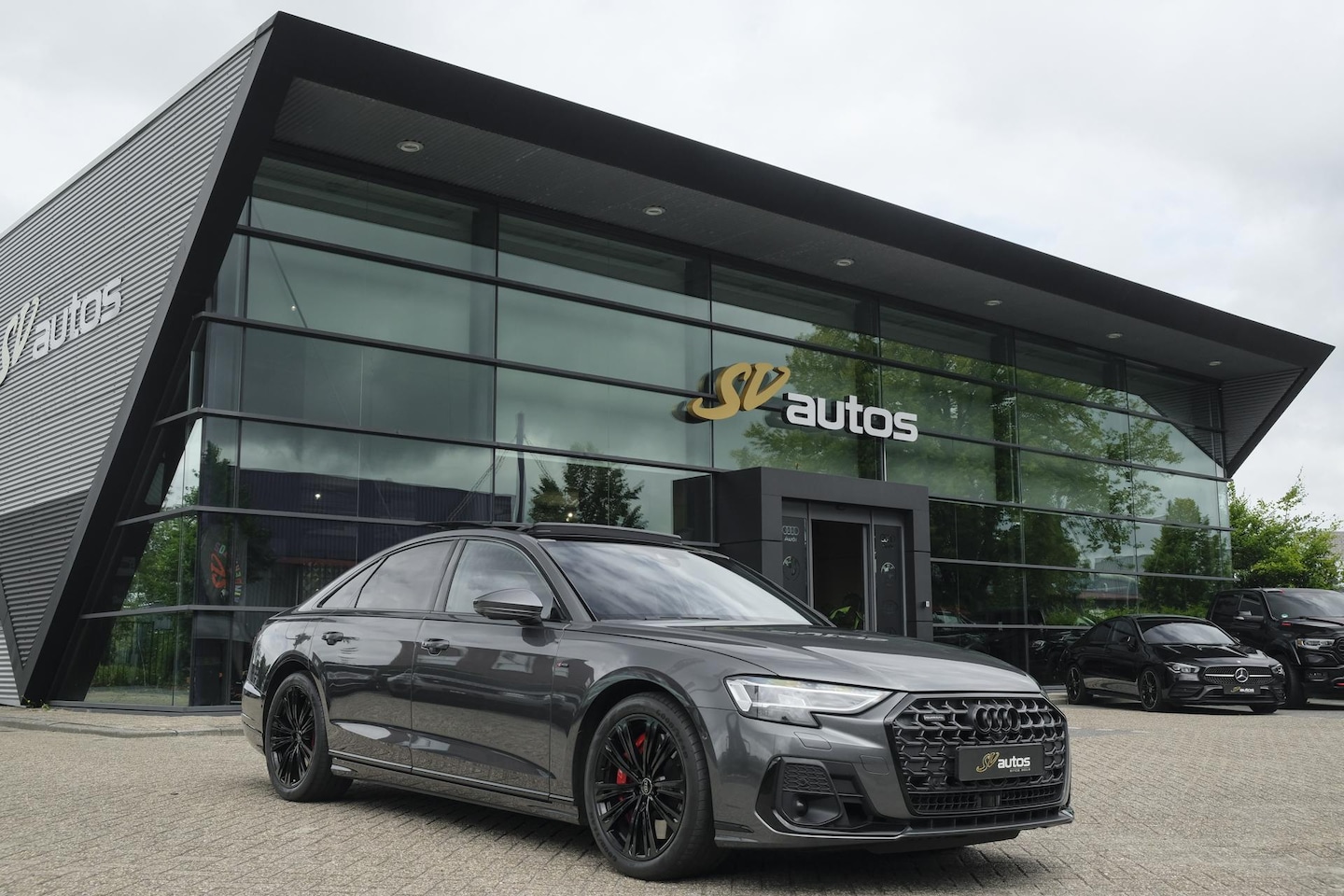 Audi A8 - 60 TFSIe 462pk S-Line Quattro Panoramdak *BTW* B&O *SOH 100%* 4-Wielsturing RS stoelen Luc - AutoWereld.nl