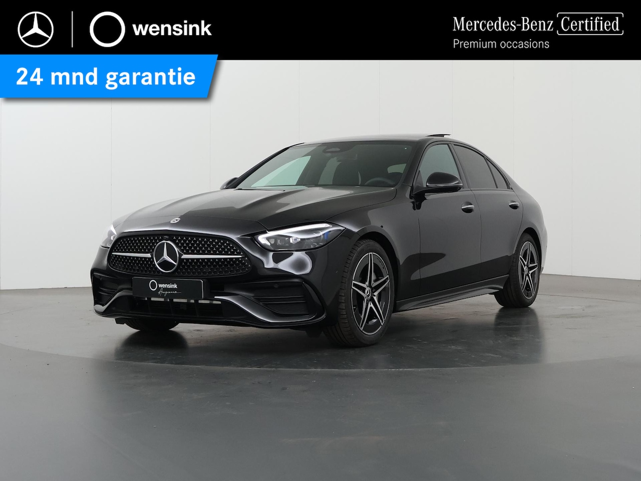 Mercedes-Benz C-klasse - 180 Star Edition AMG | Night | Panoramadak | 18" AMG Velgen | Keyless Entry | 360 camera | - AutoWereld.nl